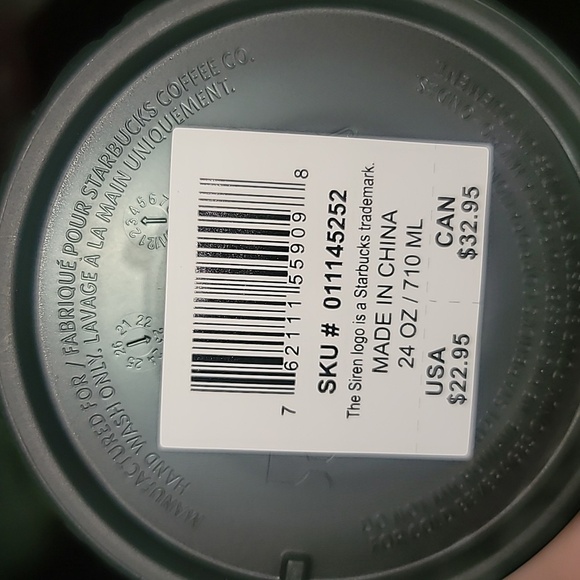 Starbucks 2023 Halloween Soft Touch Jeweled 24oz Cup Tumbler Venti - Picture 9 of 10